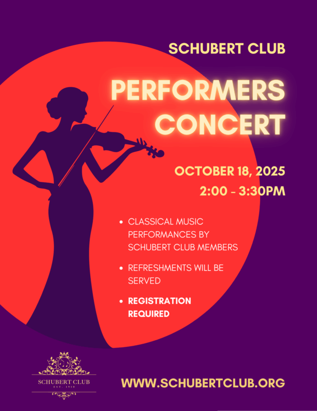 Schubert Club Performers Workshop